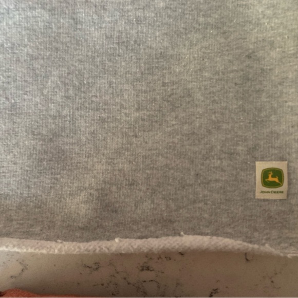 John Deere Gray Women's Sweatshirt with Horse Design NWT - M - Picture 10 of 10